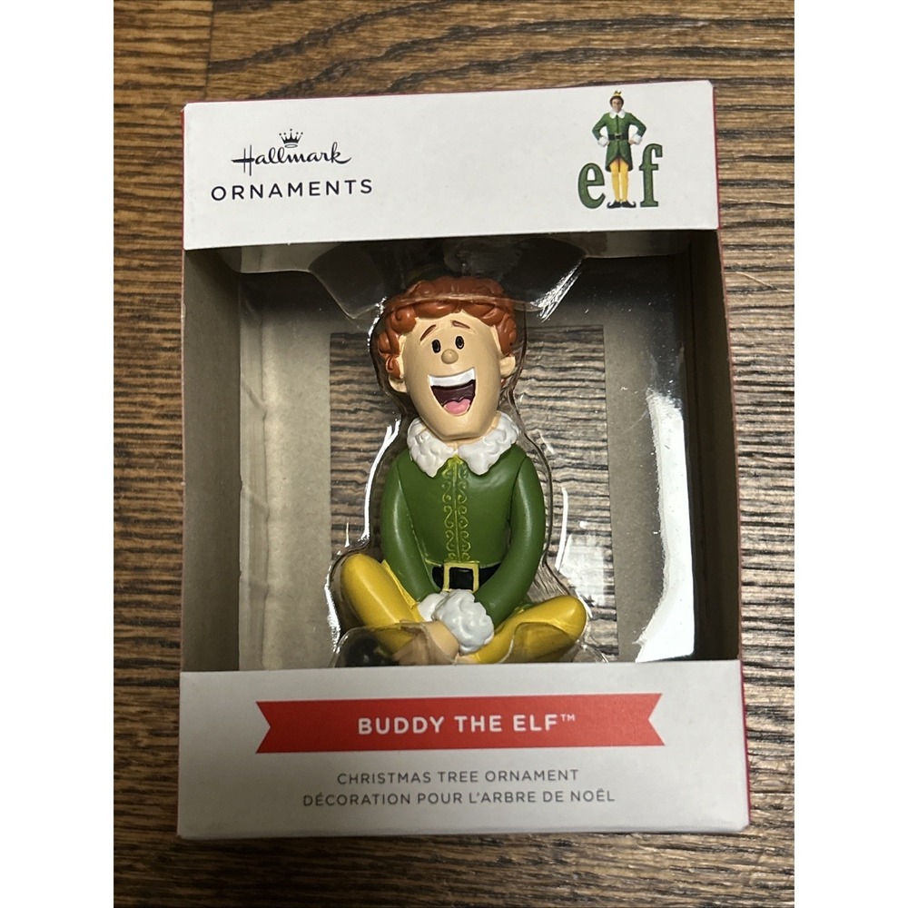Buddy The Elf Hallmark Christmas Tree Ornament NEW